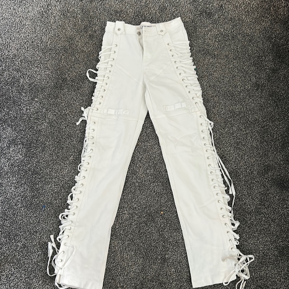 Holly lace up pants  I•AM•GIA pants